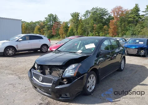 2012 Nissan Sentra 2.0 Sr z USA, uszkodzony, nr VIN 3N1AB6AP2CL625572